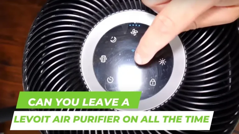 Can You Leave a Levoit Air Purifier On All the Time